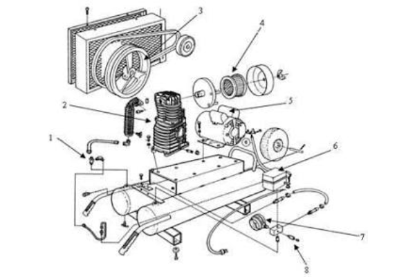 قطعات کمپرسور پیستونی